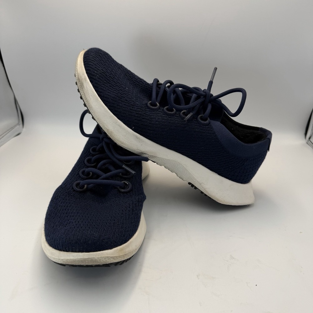 Allbirds Women's Tree Dasher 2 Active Running 10 Deep Navy (Blizzard Sole) - Picture 1 of 8